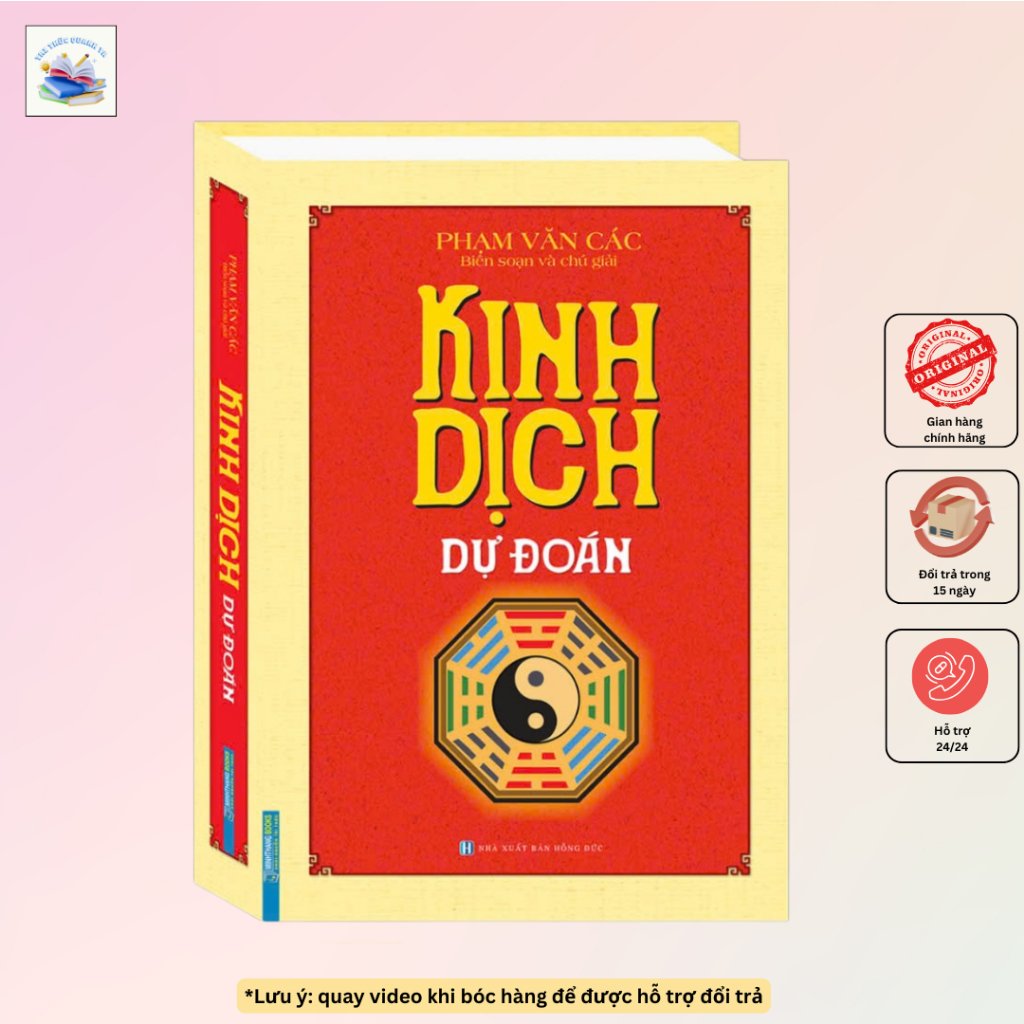 Sách - Kinh dịch dự đoán (bìa cứng)
