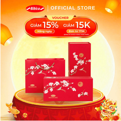 Bánh trung thu cao cấp Bibica Như Nguyệt 300g
