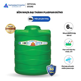 Bồn nước nhựa Tân Á Đại Thành Plasman Đứng 500D 1000D 1500D 2000D - Chính hãng, Bảo hành 20 - 40 năm