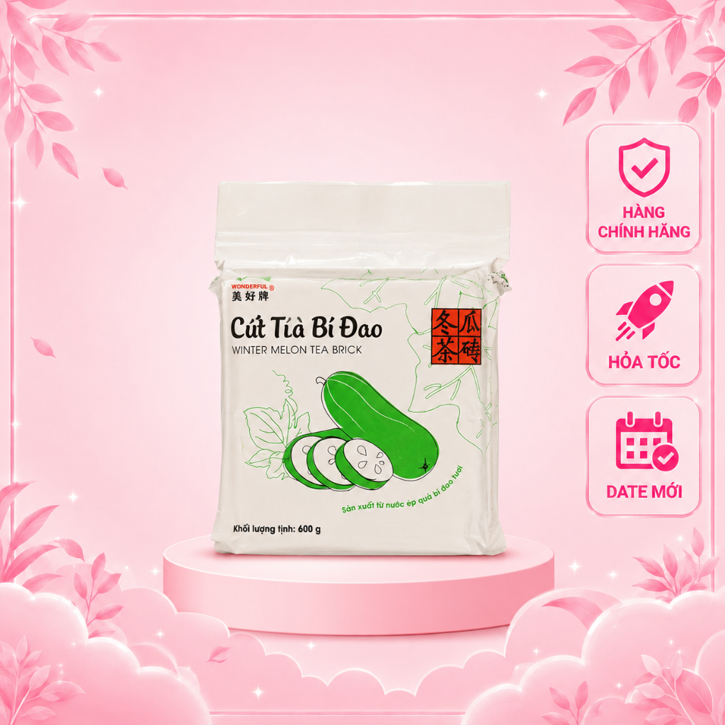 Cốt Trà Bí Đao Wonderful 600G – Cốt Bí Đao Pha Chế Trà Bí Đao, Đồ Uống