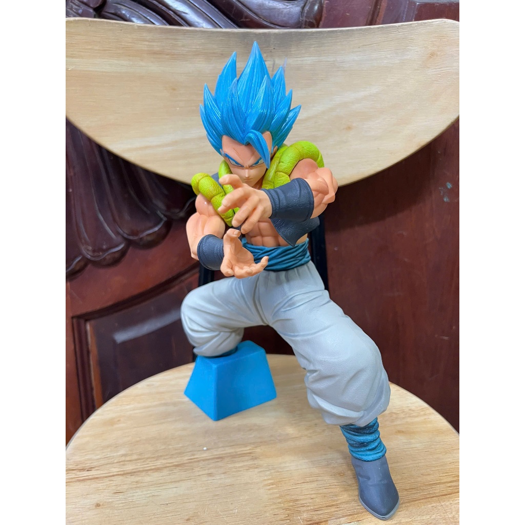 Mô hình Dragon Ball - Gogeta Super Saiyan Blue SMSP BWFC 01 No Box chính hãng Bandai
