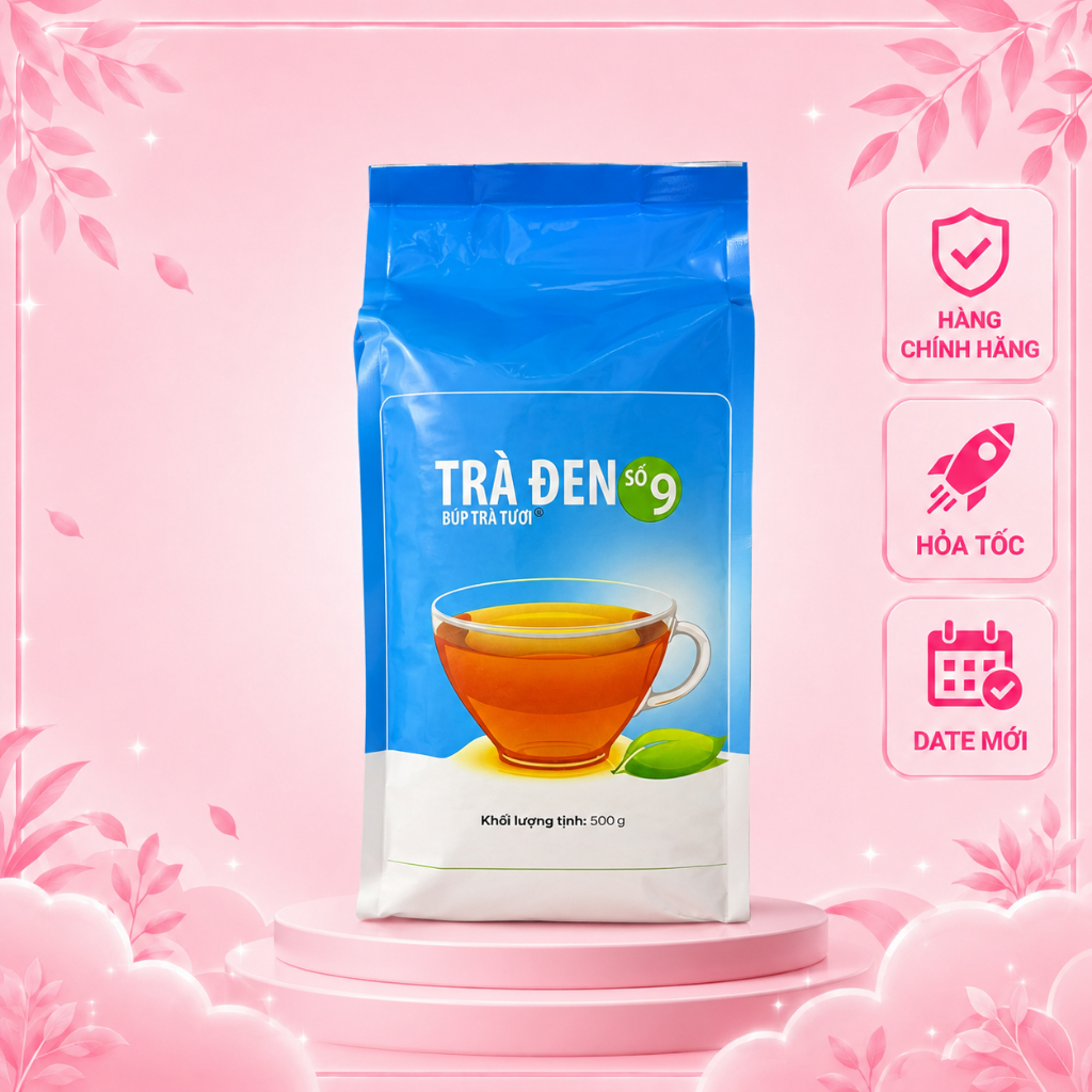 Trà Đen Số 9 500G – Trà Đen Pha Chế Trà Sữa, Trà Trái Cây, Trà Đào, Trà Chanh