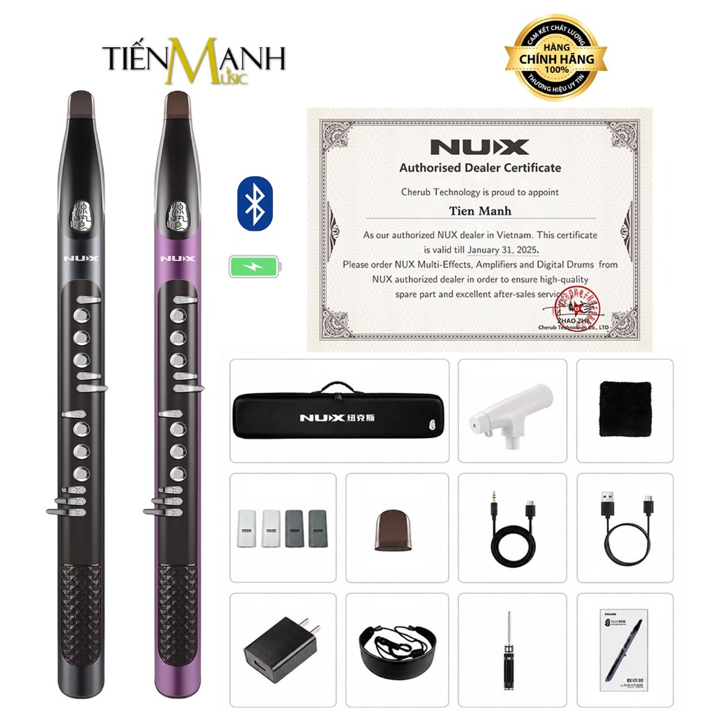 [Chính Hãng] Sáo Điện Tử Nux N-1 Pro - Electronic Wind Instrument N1