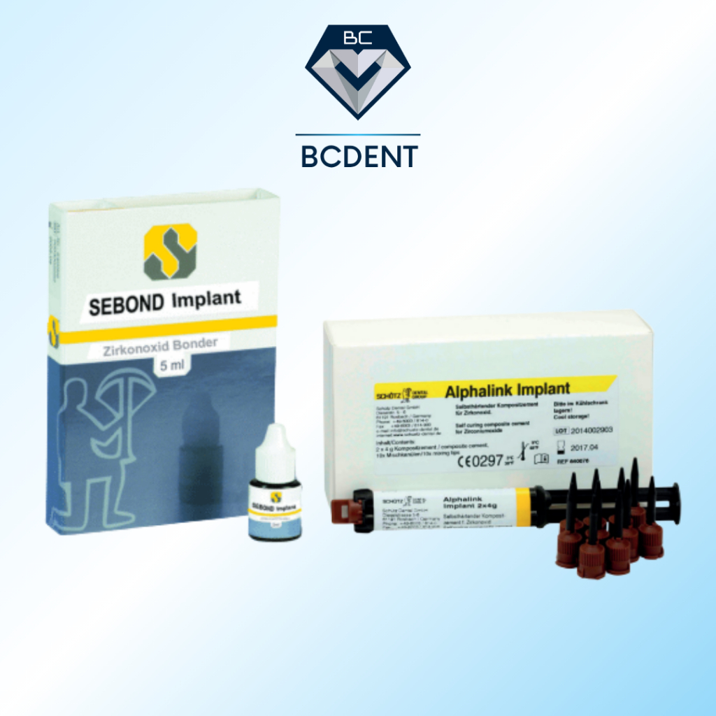 Keo gắn Sebond Implant + Chất hànAlphalink Implant