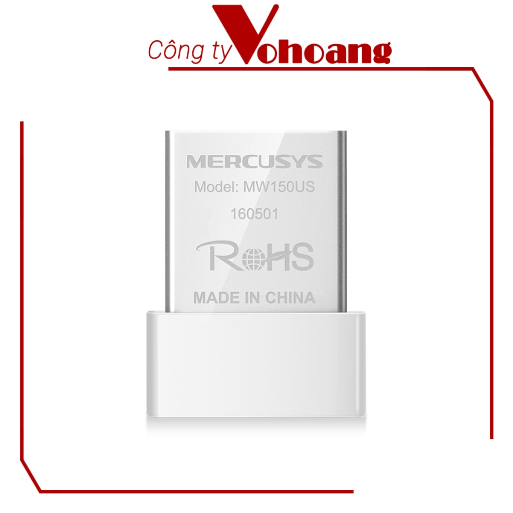 USB Wi-Fi Nano Mercusys MW150US nhỏ gọn, tiện lợi, tương thích tốt, cắm là chạy