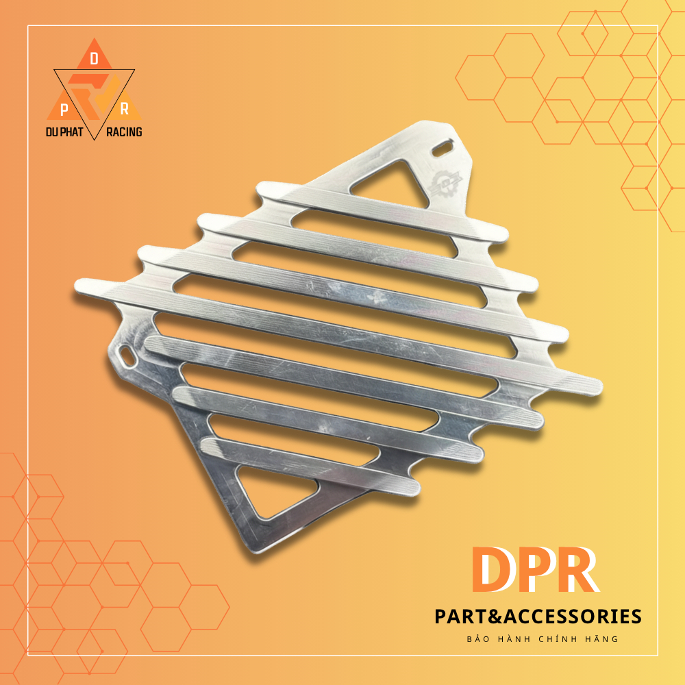 CHE KÉT NƯỚC NVX NGUYÊN KHỐI NHÔM CNC 3D CHO DÒNG XE TAY GA NVX V1, V2, V3