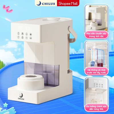 Máy đun nước và lắc sữa Chilux U1 - Đun nước, Pha sữa chuẩn xác, giữ ấm nước 24h