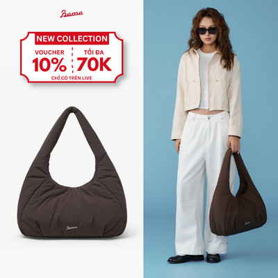 Túi Đeo Vai Nam Nữ Chần Bông BAMA Moss Bag Túi Xách Đeo Chéo Vải Đi Chơi Đi Làm Công Sở Nhiều Ngăn