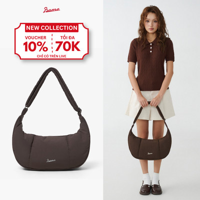 Túi Đeo Chéo Nam Nữ Chần Bông BAMA Slouch Bag Túi Xách Đeo Vai Vải Đi Chơi Đi Làm Công Sở Nhiều Ngăn