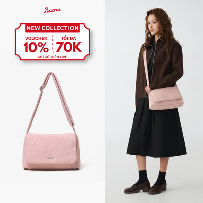 Túi Đeo Chéo Nam Nữ Chần Bông BAMA Casy Bag Túi Xách Đeo Vai Vải Đi Chơi Đi Làm Công Sở Nhiều Ngăn