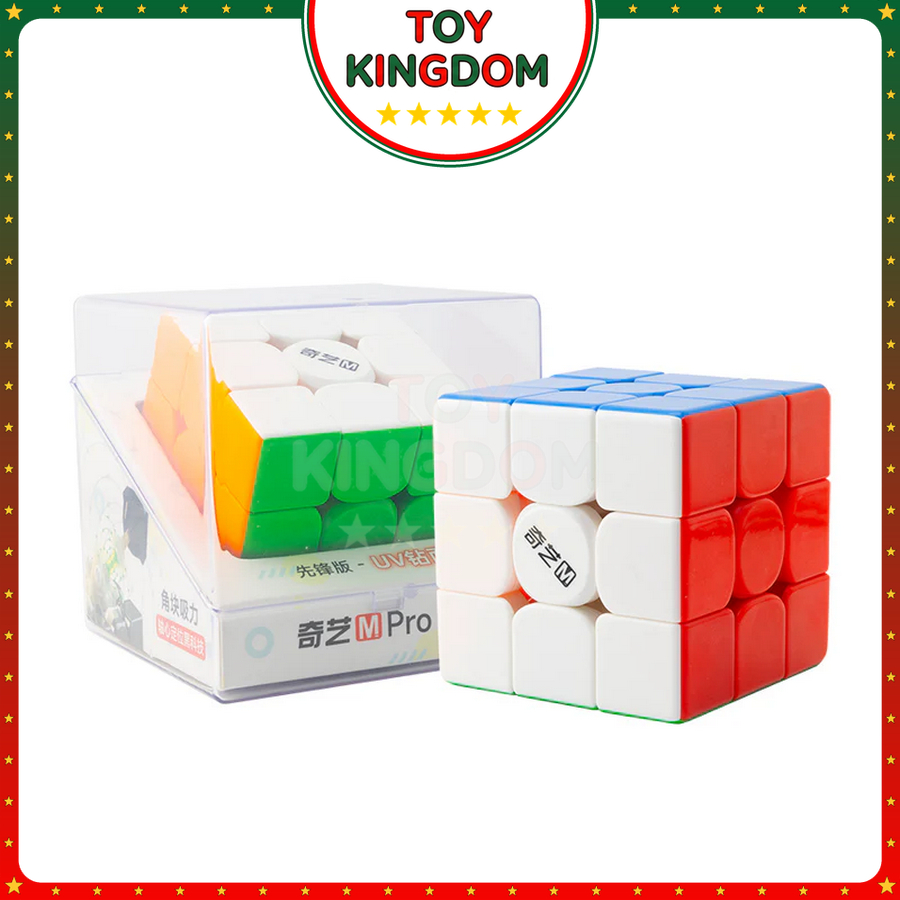[V2] Rubik 3x3 QiYi M Pro V2 2024 Flagship Pioneer UV Stickerless Rubic 3x3x3 Có Nam Châm Đồ Chơi