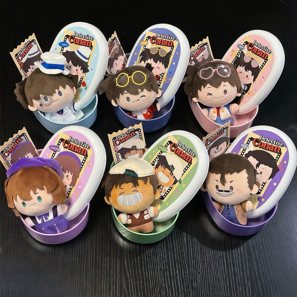 Blind Box Random Thám Tử Conan Hộp Bento Yummy Box Ver 2