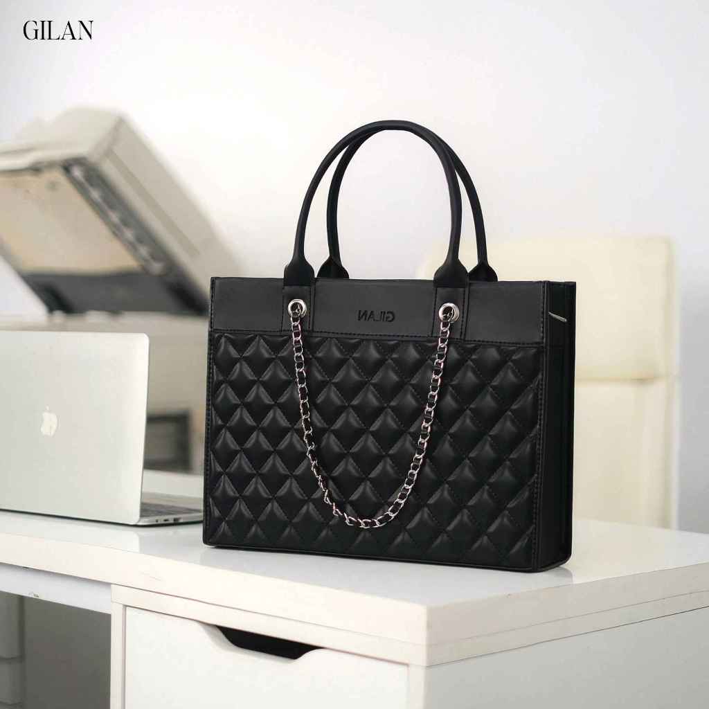 GILAN Túi xách tote nữ Gani bag TCS010 ( 3 màu) - đựng được Laptop, A4, thiết kế thanh lịch, hiện đạ