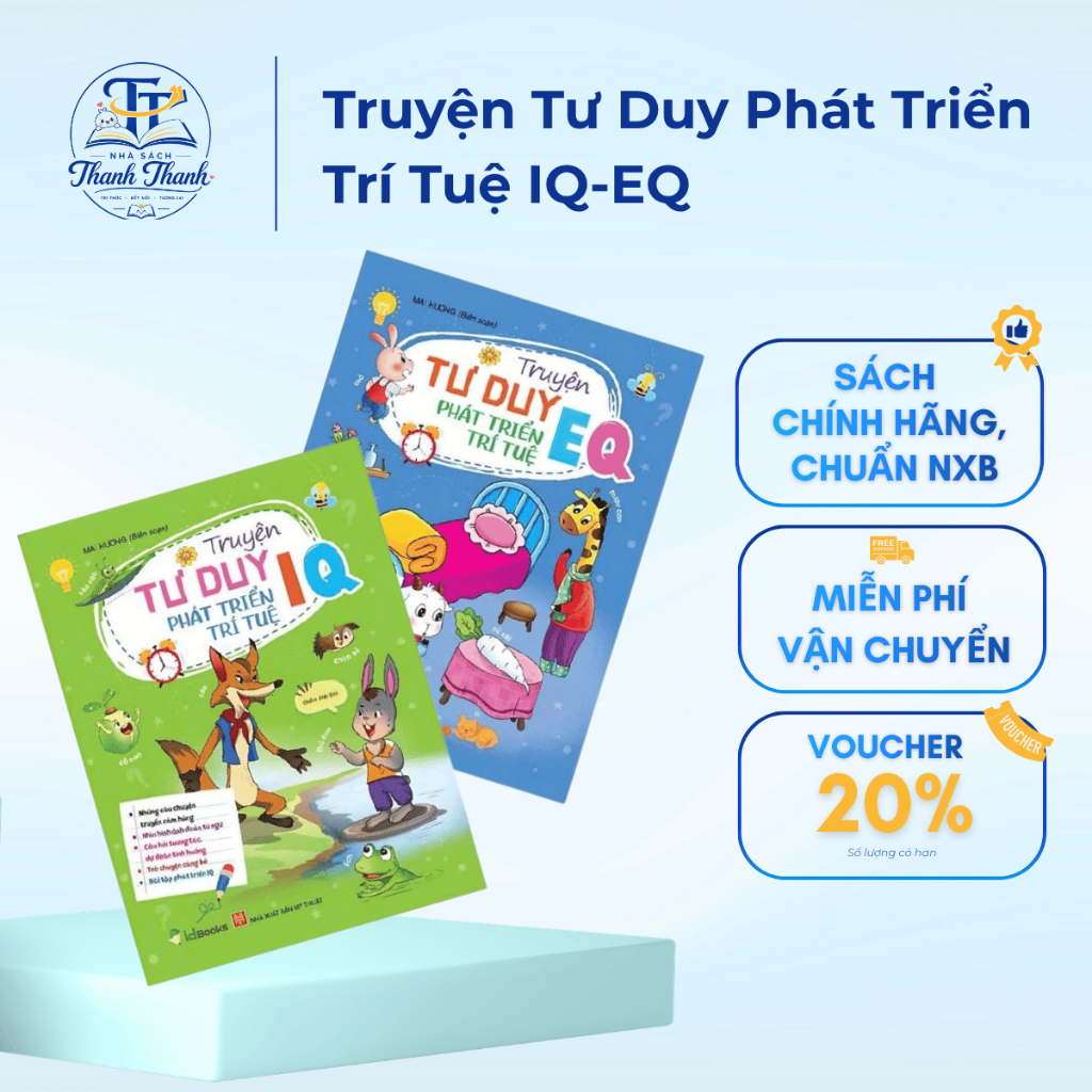Sách - Truyện Tư Duy Phát Triển Trí Tuệ IQ-EQ