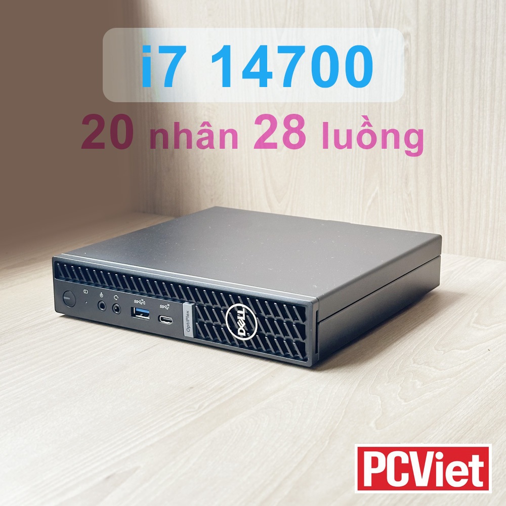 [Đúng hình] Mini PC Dell Optiplex Plus 7020 micro desktop - i7 14700