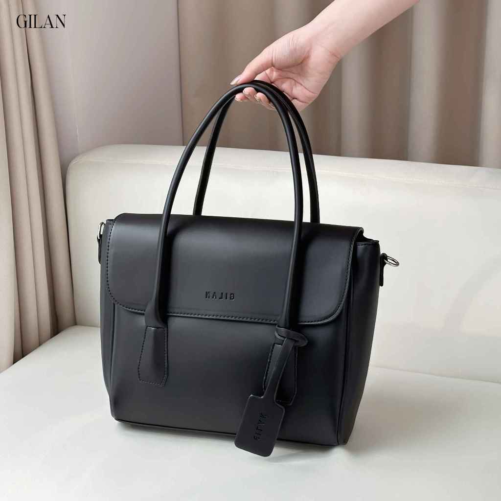 GILAN Túi tote nữ Alice Bag TCS014 - túi da size lớn có thể đựng Laptop, A4 cho nàng đi làm, đi học
