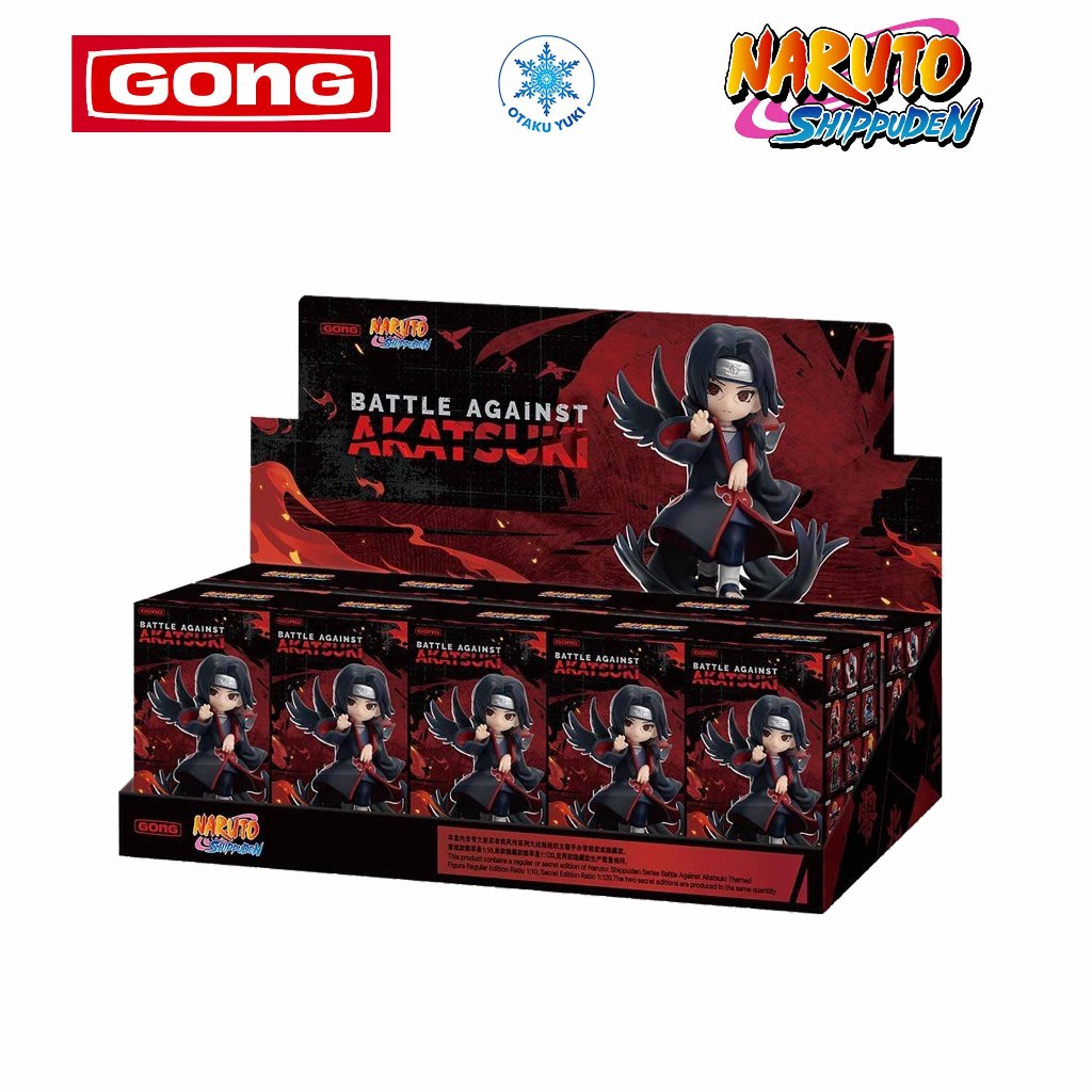 [Full Box] Mô Hình Blind Box Naruto: Shippuden Series Battle Against Akatsuki Themed (GONG)