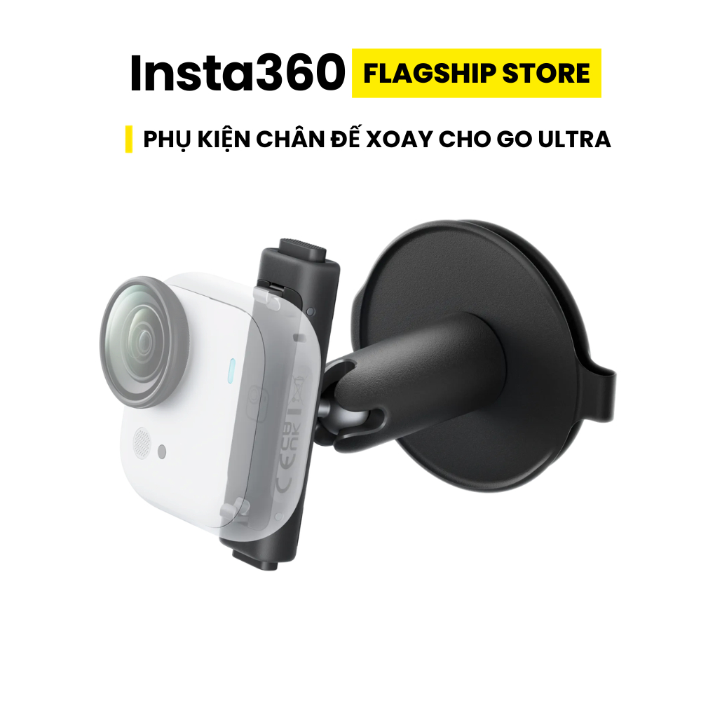 Phụ kiện Chân đế xoay tháo lắp tiện lợi cho Insta360 GO Ultra