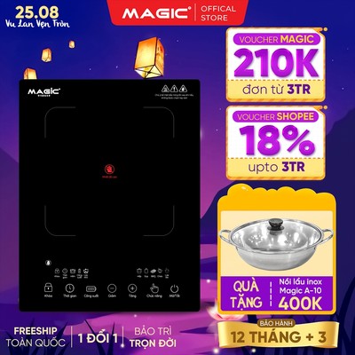 Bếp Hồng Ngoại Magic A-53, công suất 2200W, bảo hành 12 tháng