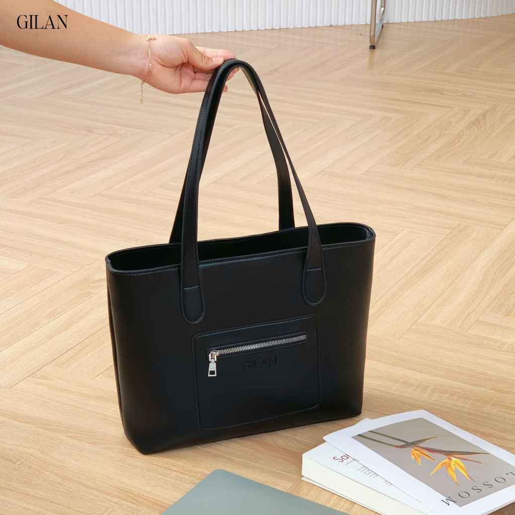 GILAN Túi tote nữ Amis Bag TCS002 (2 màu) - có thể đựng Laptop, tài liệu A4