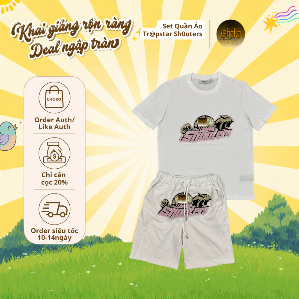 Set Quần Áo Trapstar Shooters Choko Order