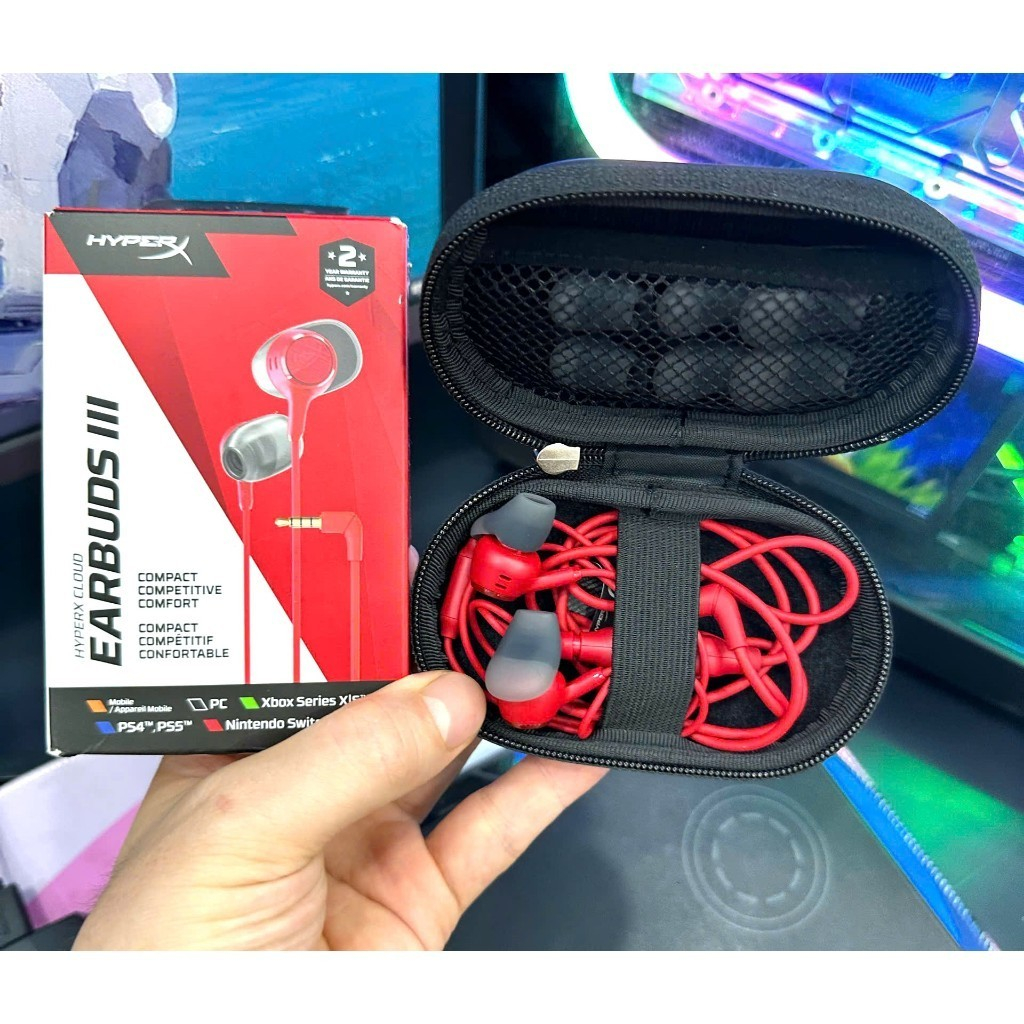 Tai Nghe HyperX Cloud Earbuds 3 , new seal 100% , giá rẻ nhất thị trường
