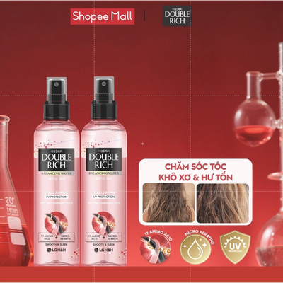 [Shopee Sinh Viên] Combo 2 Nước Xịt Dưỡng Tóc Double Rich Chăm Sóc Tóc Khô Sơ, Hư Tổn 250ml