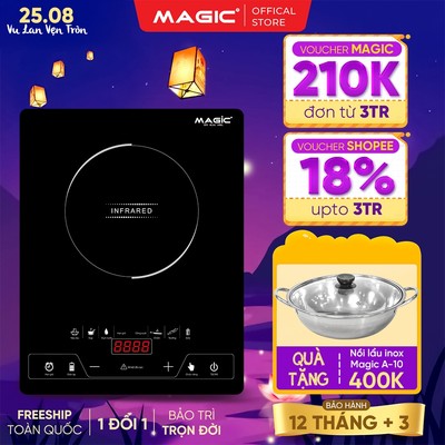 Bếp Hồng Ngoại Magic A-51, công suất 2000W, bảo hành 12 tháng