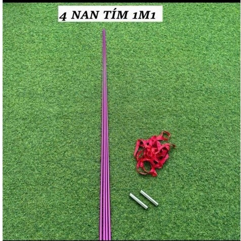 Combo 4 Nan Tím Vip Kích Thước 1m1-1m25 Tặng Kèm 2 Pas Và Dây Chặn Pas