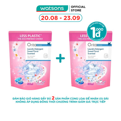 Nước Giặt Orita Hương Hoa Ngọt Ngào Laundry Detergent Sweet Floral 500ml