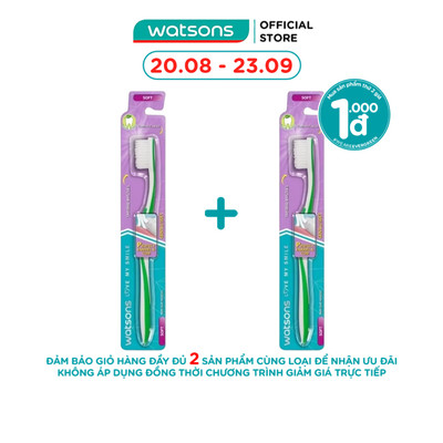 Bàn Chải Đánh Răng Watsons Gentle Soft 1 Cái