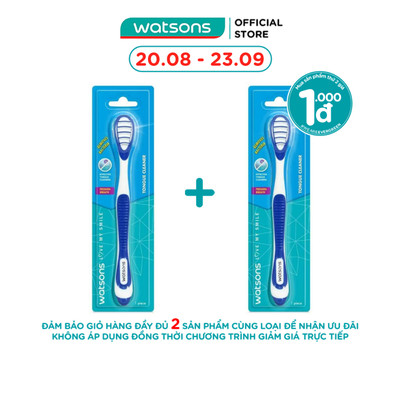 Bàn Chải Vệ Sinh Lưỡi Watsons 1 cái