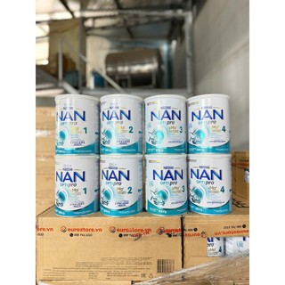 MILKSTORE - [DATE 10/2027] Sữa bột NAN Optipro HMO 3 800g - NAN Nga hãng Nestle
