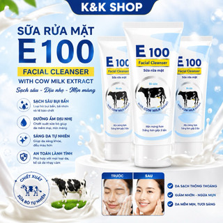 Sữa rửa mặt nghệ E100 100g
