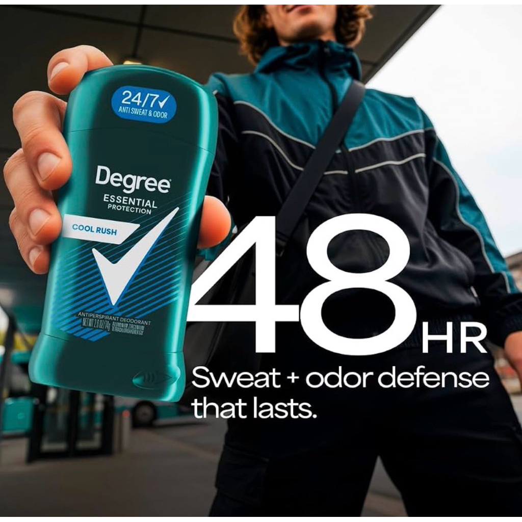 Lăn khử mùi nam Degree Men Original Antiperspirant Deodorant Cool Rush 48H chính hãng