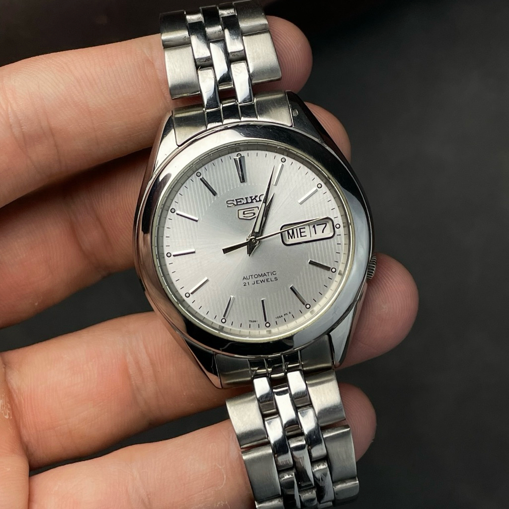 Đồng hồ nam dây thép Seiko 5 Automatic SNKL15K1