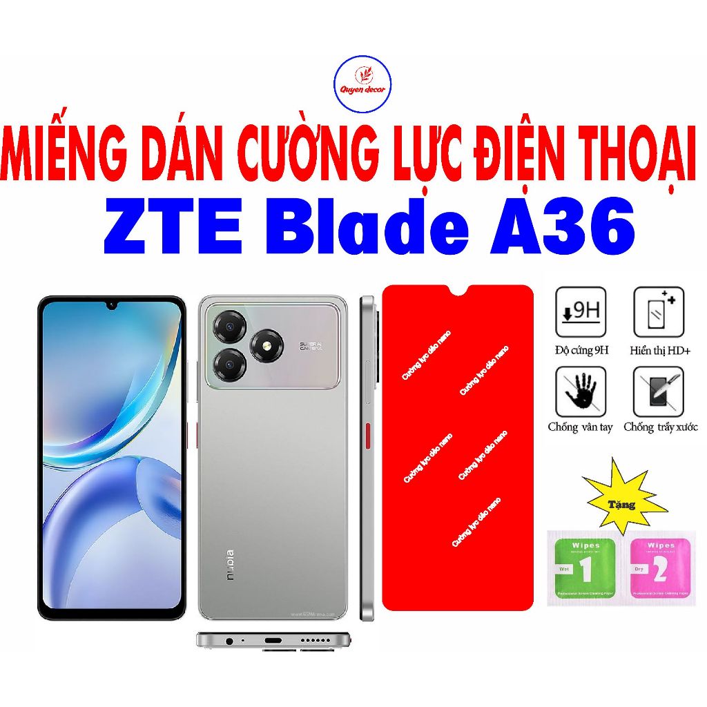 Cường lực dẻo cho điện thoại ZTE Blade A36