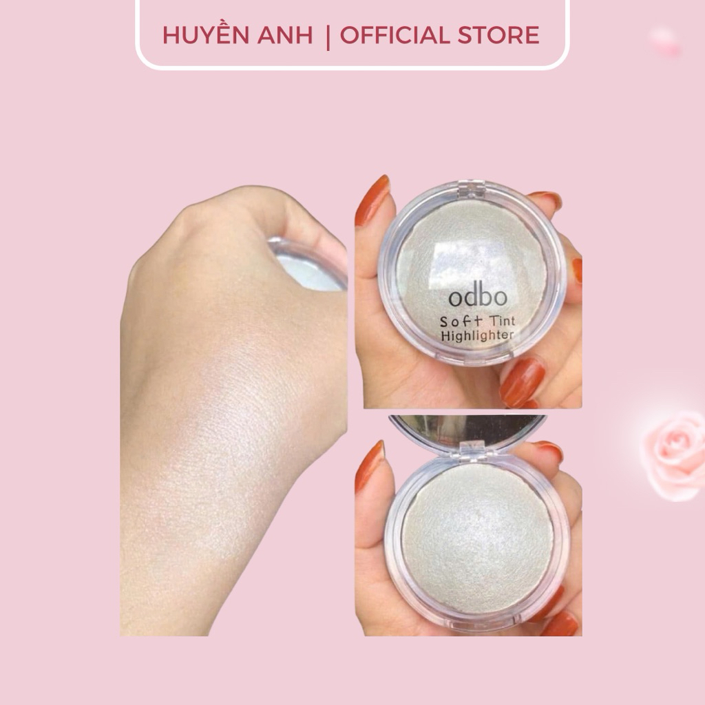 [ODBO] Phấn Bắt Sáng/Highlight Odbo Mặt Trăng Nhũ sáng,mịn ODBO Soft Tint Highlighter 4g (OD173)