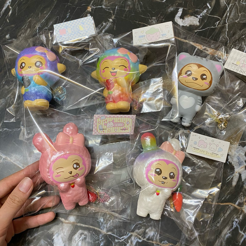 🎉[Mới] Squishy khỉ PuNimaru hiếm (đọc kĩ mô tả)