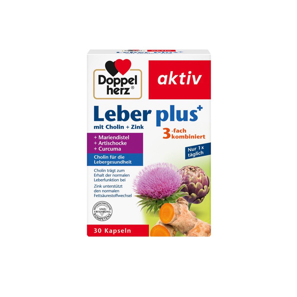 Viên uống Doppelherz Aktiv Leber Plus bổ gan
