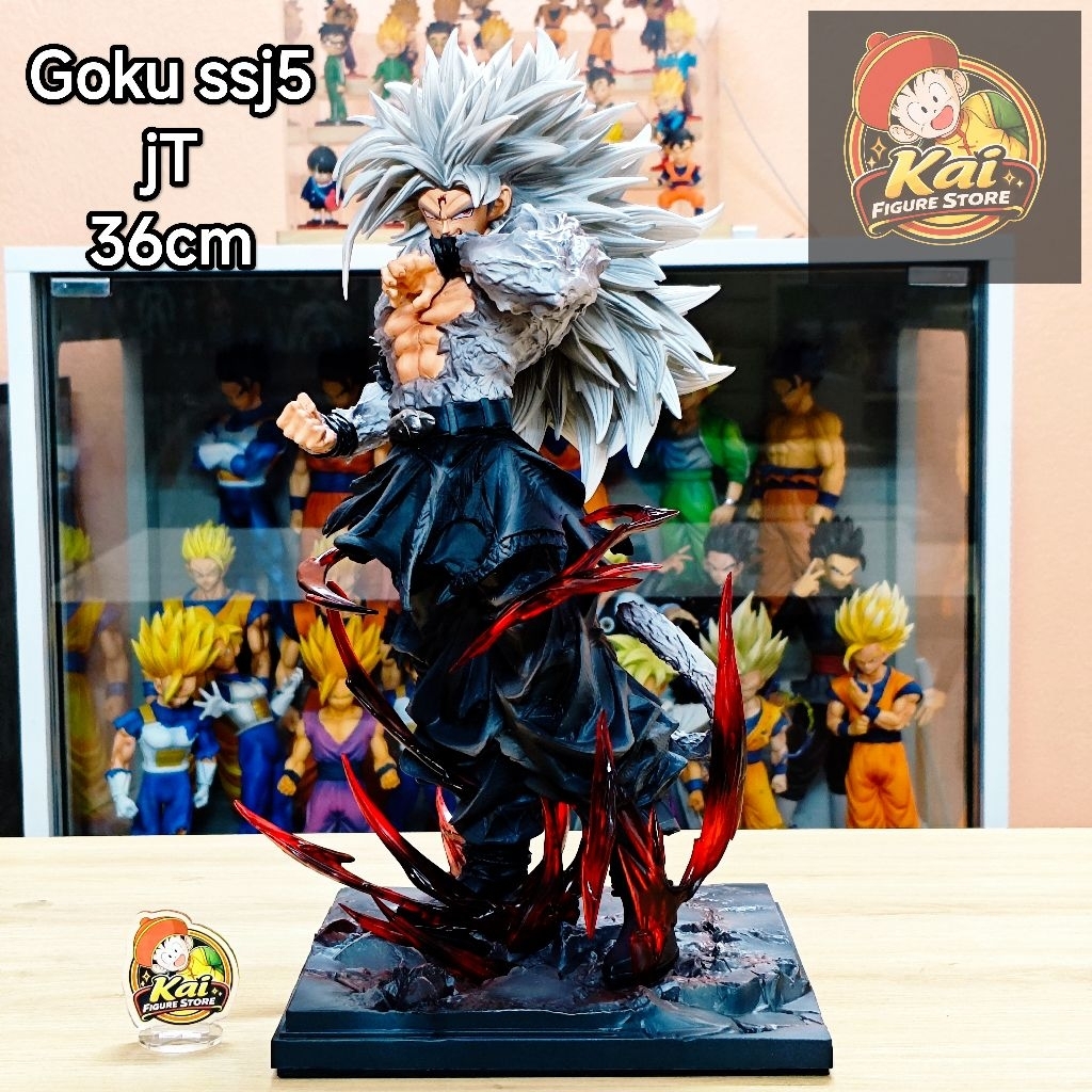 Mô hình Dragon ball - Goku ssj5 jT cao 36cm