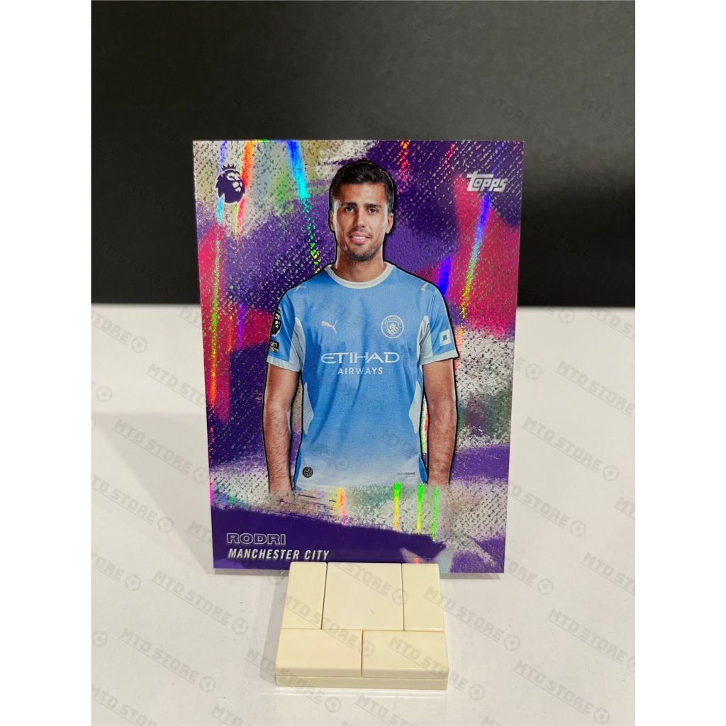 [ CHÍNH HÃNG ] - STARS OF THE PREMIER LEAGUE - TOPPS FLAGSHIP PREMIER LEAGUE 2026/27 - Rodri (Manche