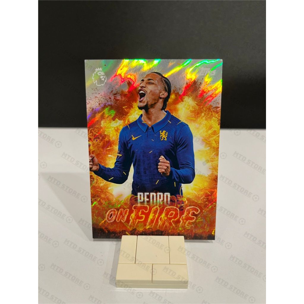 [ CHÍNH HÃNG ] - ON FIRE - TOPPS FLAGSHIP PREMIER LEAGUE 2026/27 - Joao Pedro (Chelsea)