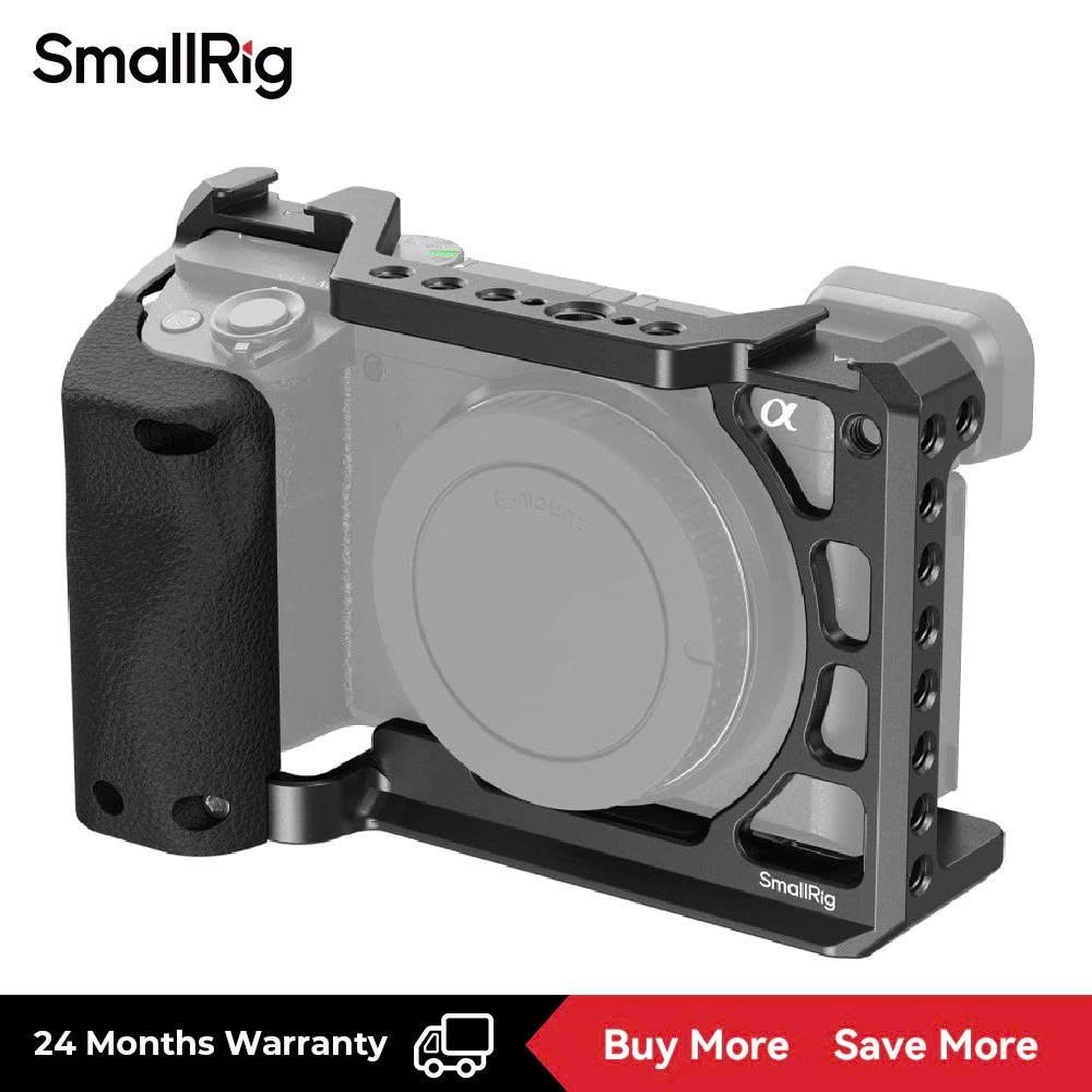 Khung SmallRig có tay cầm silicon cho máy ảnh Sony A6100 / A6300 / A6400 #3164B