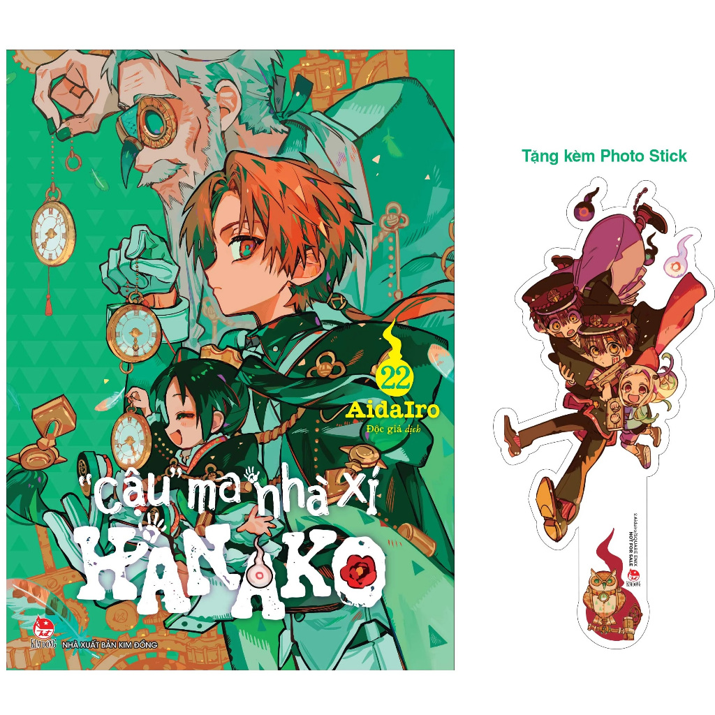 Truyện Cậu ma nhà xí Hanako - Tập 22 Bản in đầu (Tặng kèm Photostick) - Tntmanga