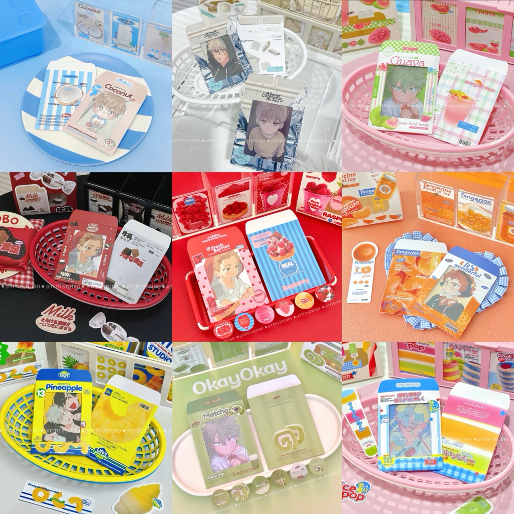 Phong bì cửa sổ đóng gói phong cách hiện đại không kèm ảnh bên trong 11x8,5cm| Gói ảnh, card,…
