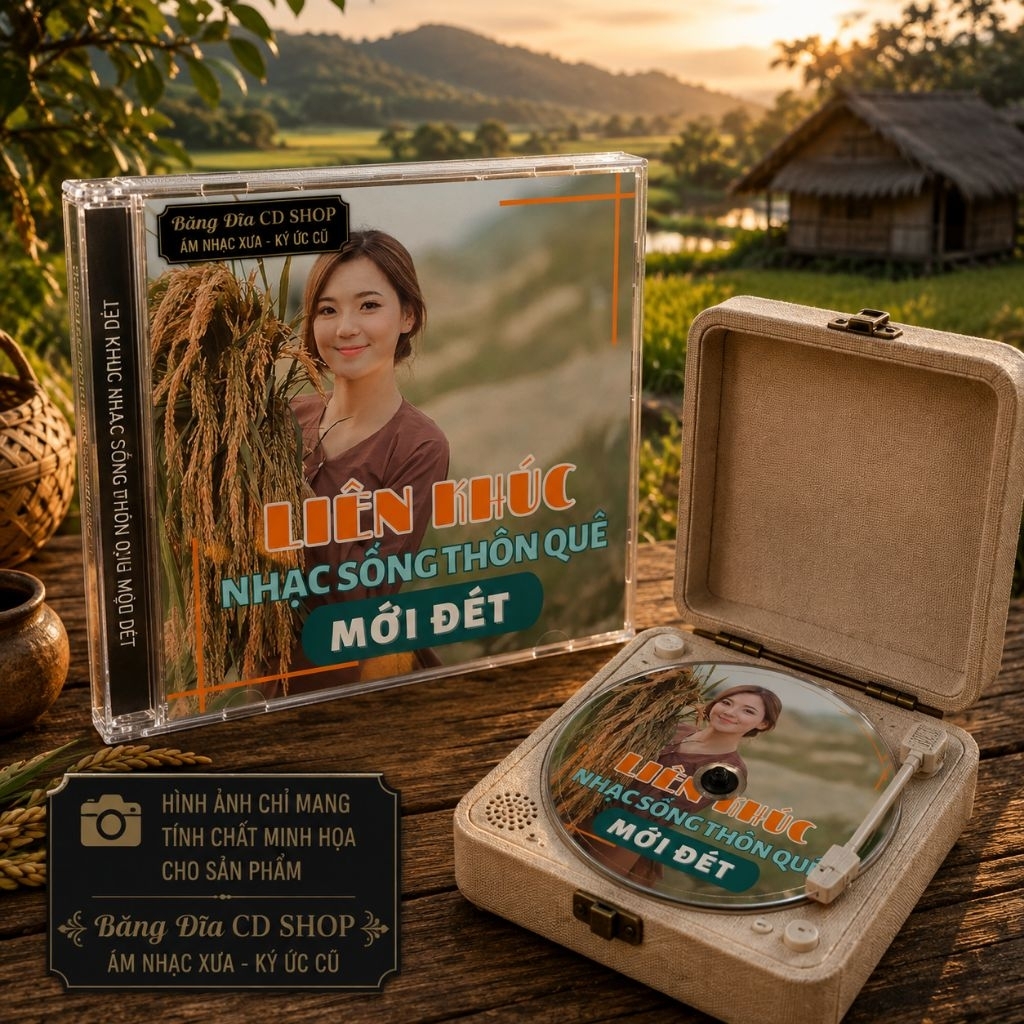Băng Đĩa CD LossLess Liên Khúc Nhạc Sống Thôn Quê Remix Dân Xứ Nghệ