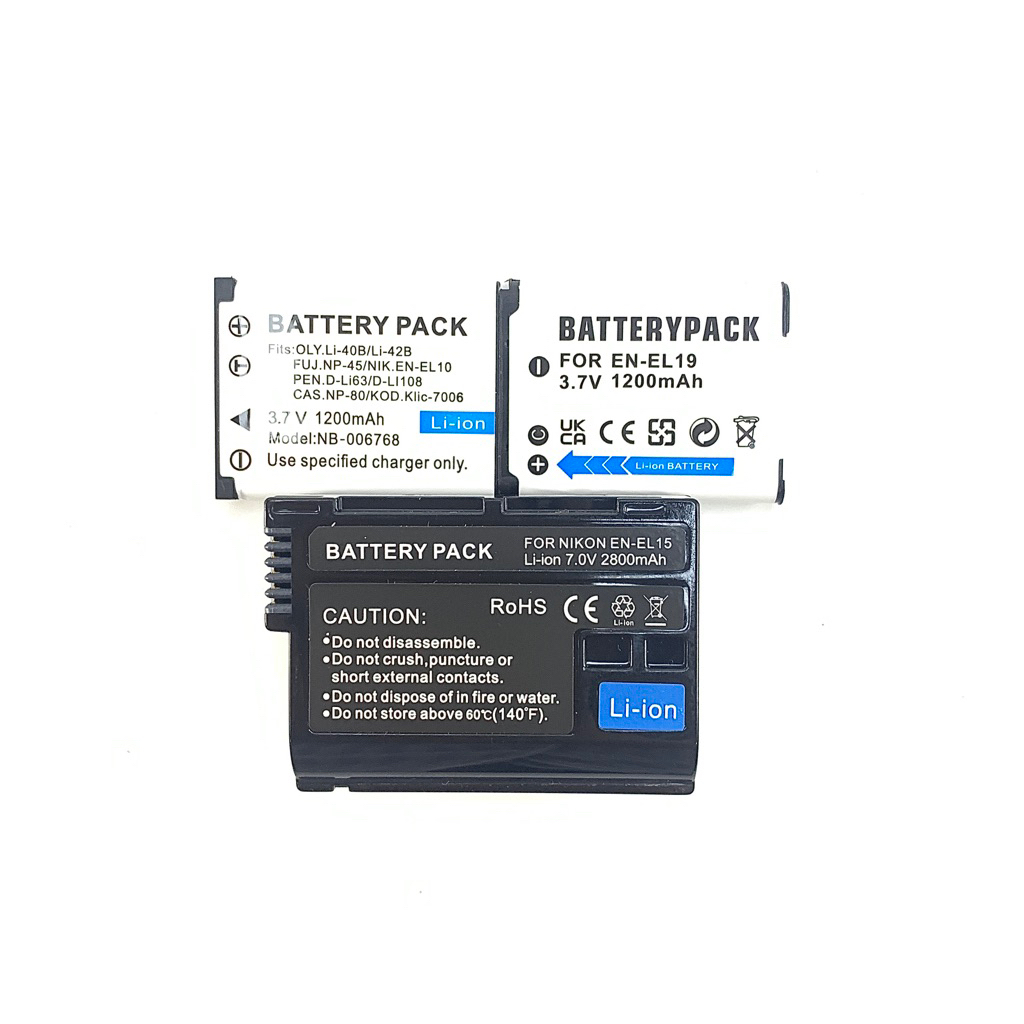 Pin Nikon EN-EL10/ EN-EL19/ EN-EL15 | Pin For Thay Thế Dùng Cho Máy Ảnh Kĩ Thuật Số