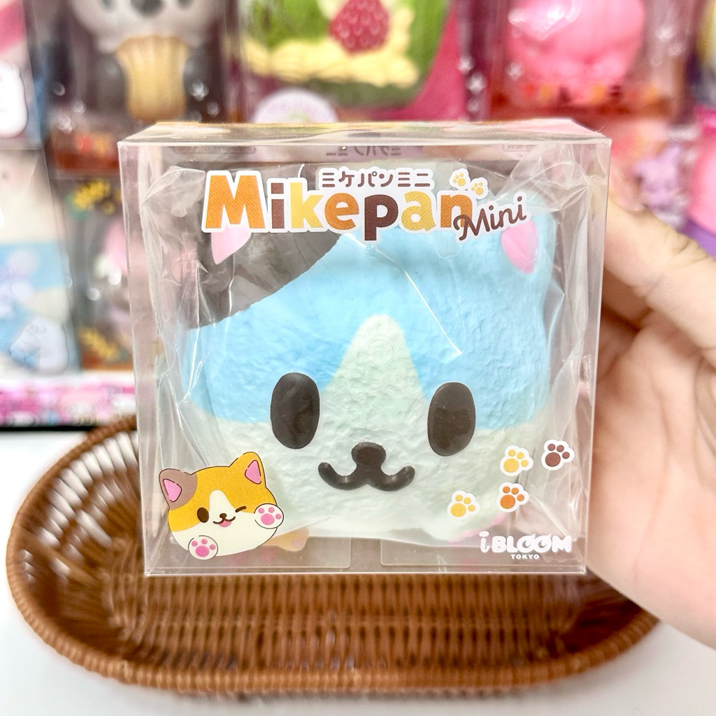 [M180 ĐỌC KỸ MÔ TẢ] iBLOOM Mike Pan Mini Squishy Mèo Bánh Mì 🍞 Calico Siêu Mềm Thơm Hiếm Collector