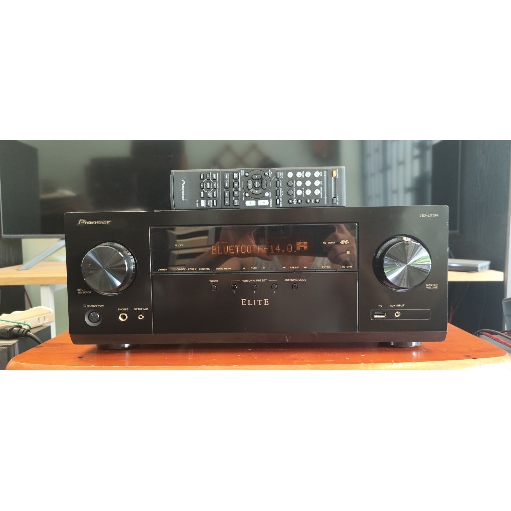 Receiver Pioneer LX104 HDMI 4K ARC HDR10 Dolby Atmos, Wifi, Bluetooth
